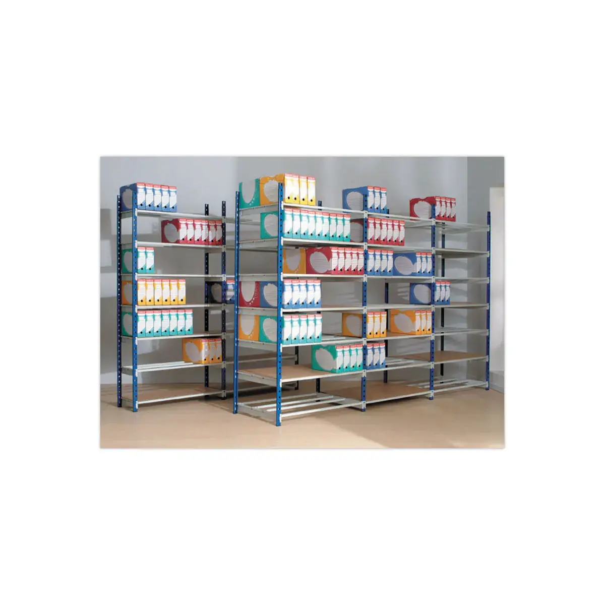 Rek Rangeco basiselement - 7 legplanken - 100 x 35 x 200 cm