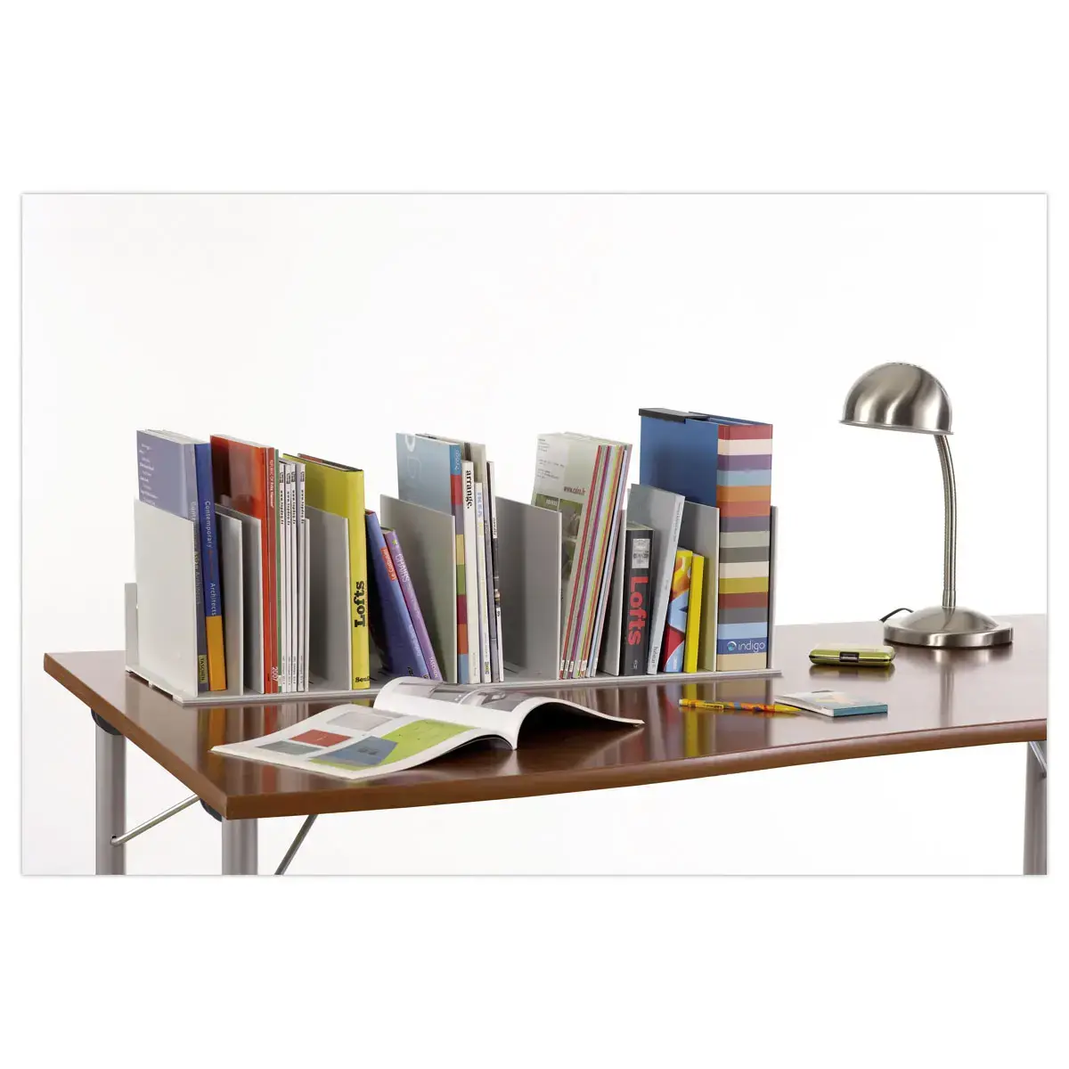 Verticaal sorteersysteem verstelbaar (10 tussenschotten, breedte 92cm)