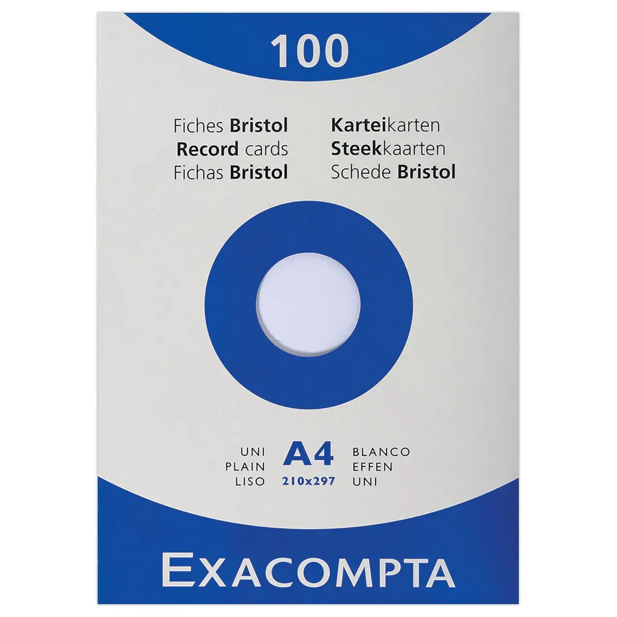 100 Doos van 75 matte laser correspondentiekaarten - 210x 99 mm - AVERY