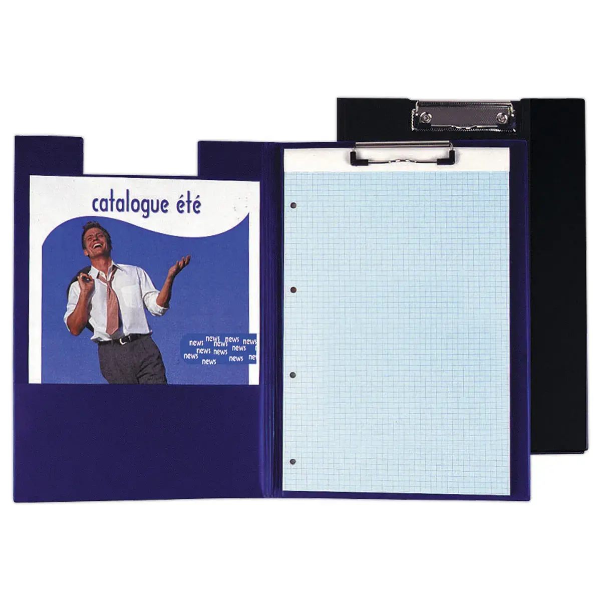 Blokhouder met flap in PVC - 23 x 32 cm - ACCESS 
