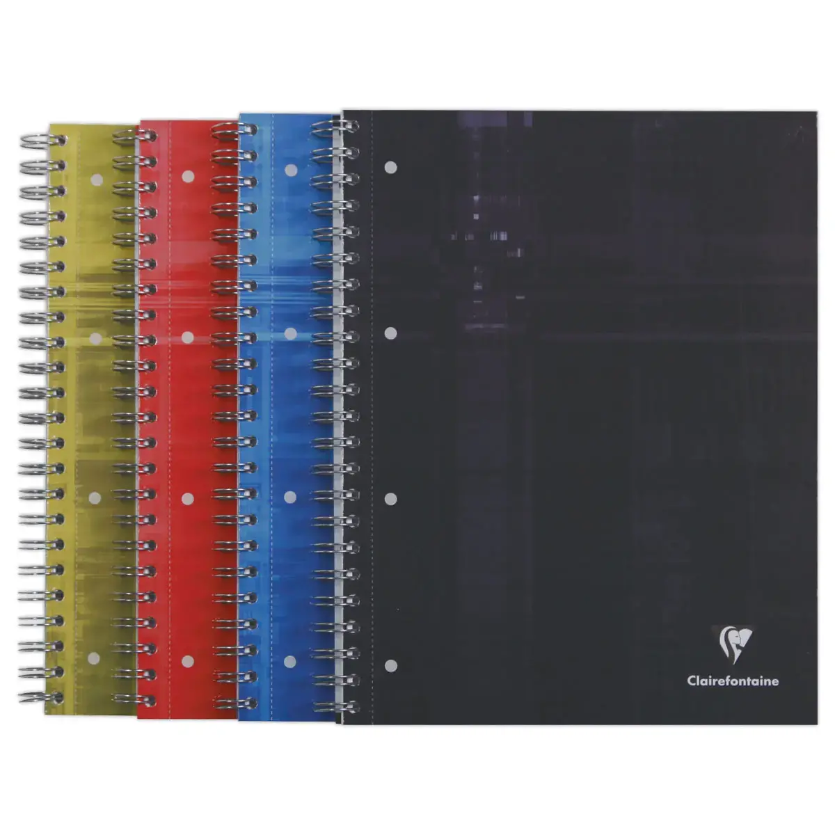 Spiraalschrift CLAREFONTAINE Bind'O Block - A4+ - 5x5 - 160 pagina's