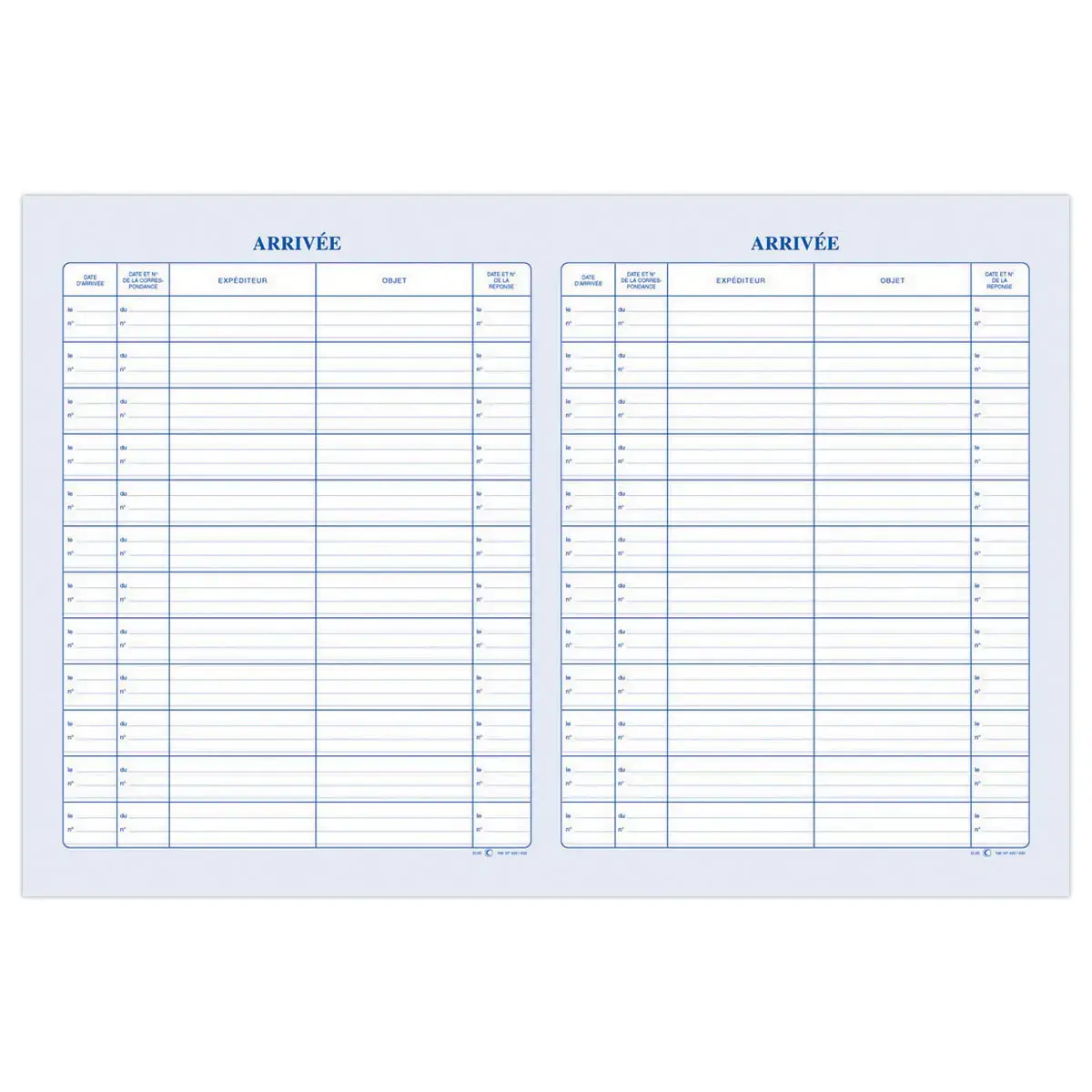 Maandplanner betalingen LE DAUPHIN - 12 tabs op maand - 96 pagina's