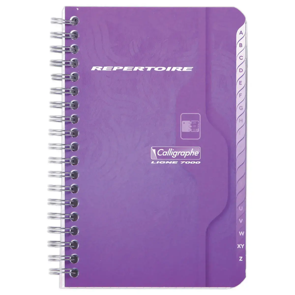 Register - 9 x 14 cm - Geniete binding - CALLIGRAPHE