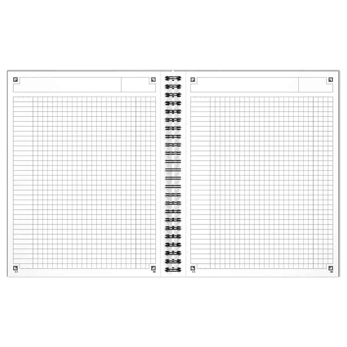 Spiraalschrift Notebook Oxford International A5 - 5x5 - 80g - 160 pag. 
