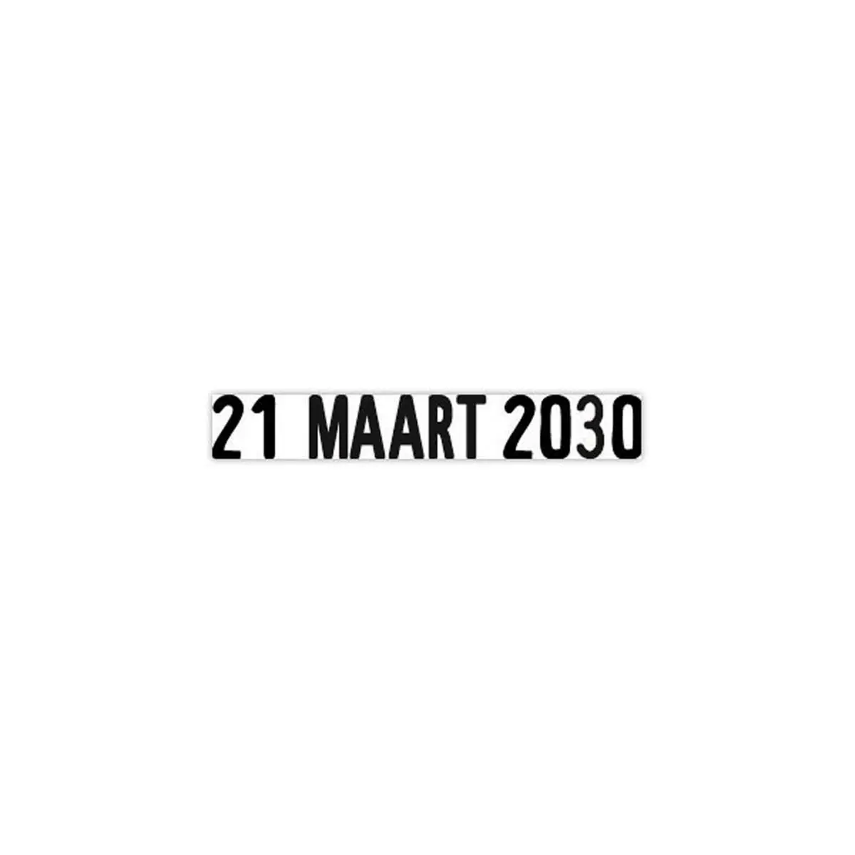 Datumstempel TRODAT 4820 - Datum in het frans