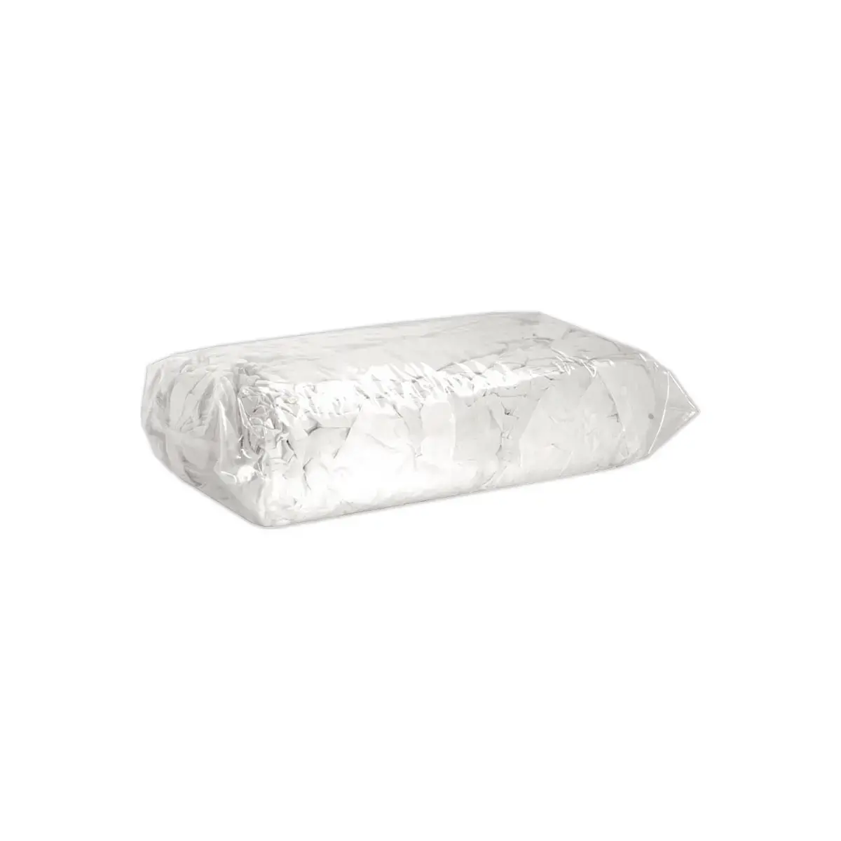 Pak witte katoenen doekjes - 1kg - voorgesneden