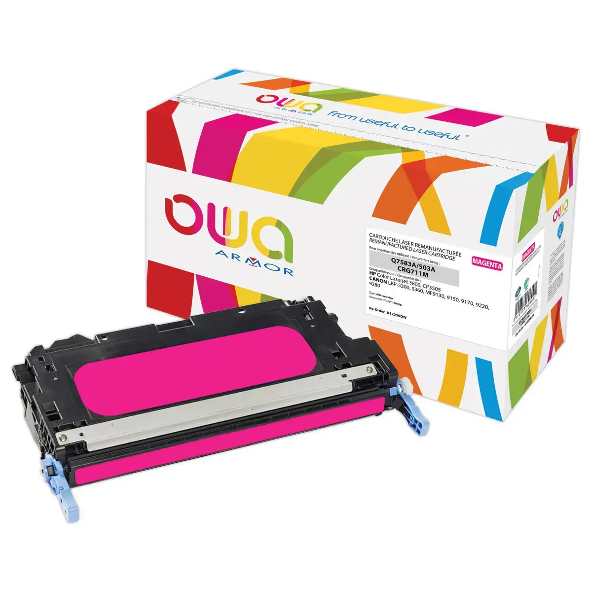 Cartridge ARMOR equiv. HP Q7583A Magenta