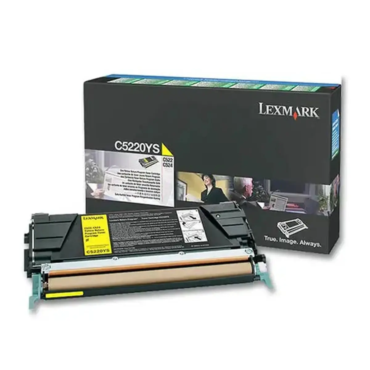Toner LEXMARK geel C5220YS