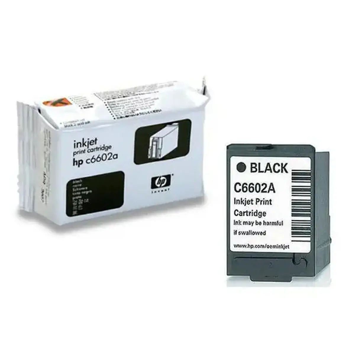 HP inktcartridge zwart C6602A 