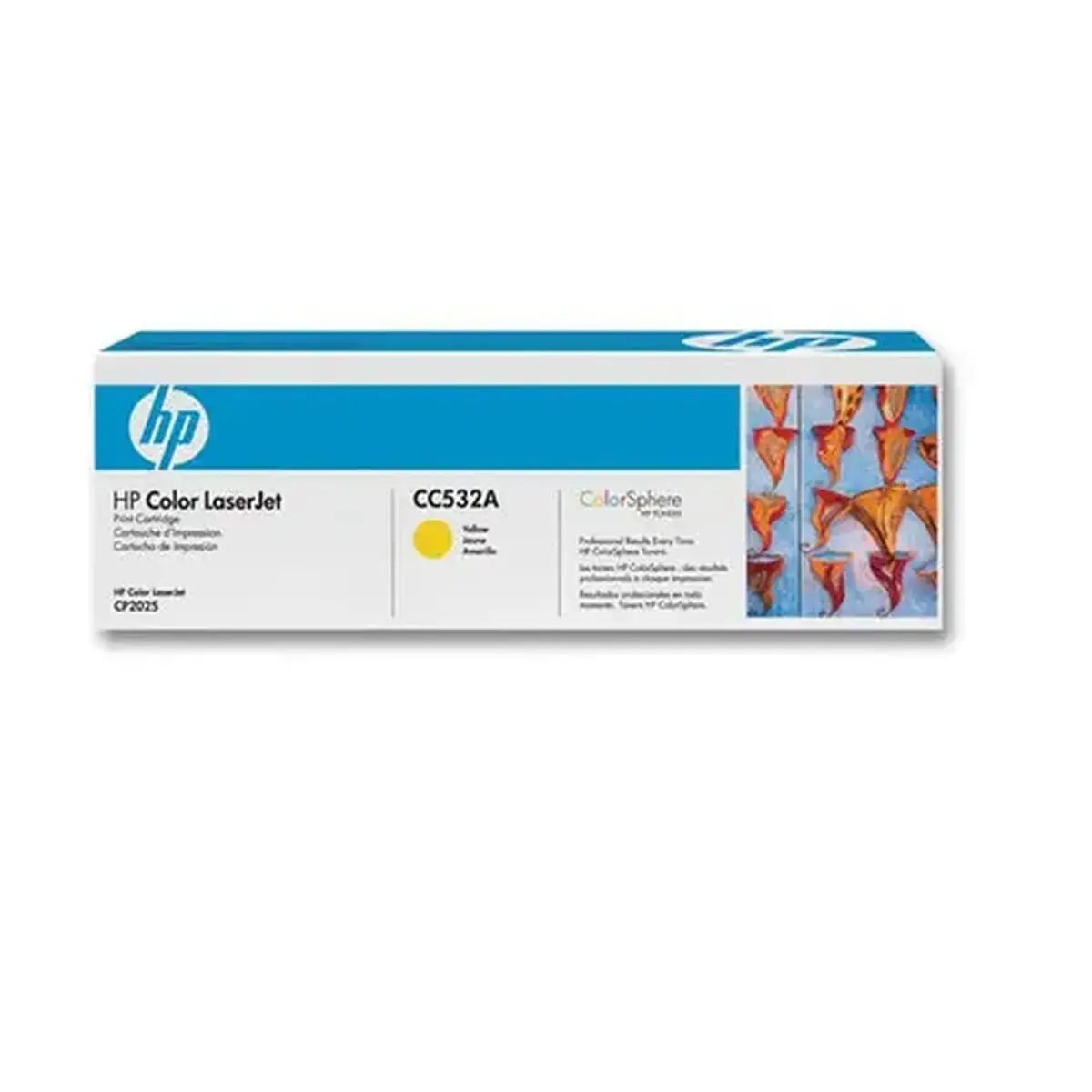 Lasercartridge HP CC532A - 304A Geel 