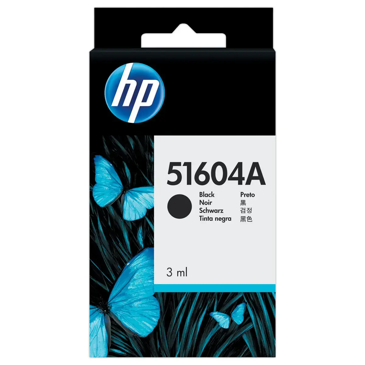 Inktpatroon 51604A - Zwart - HP
