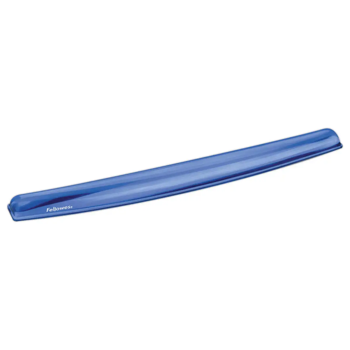 Gelpolssteun voor toetsenbord - FELLOWES- Cystal - blauw