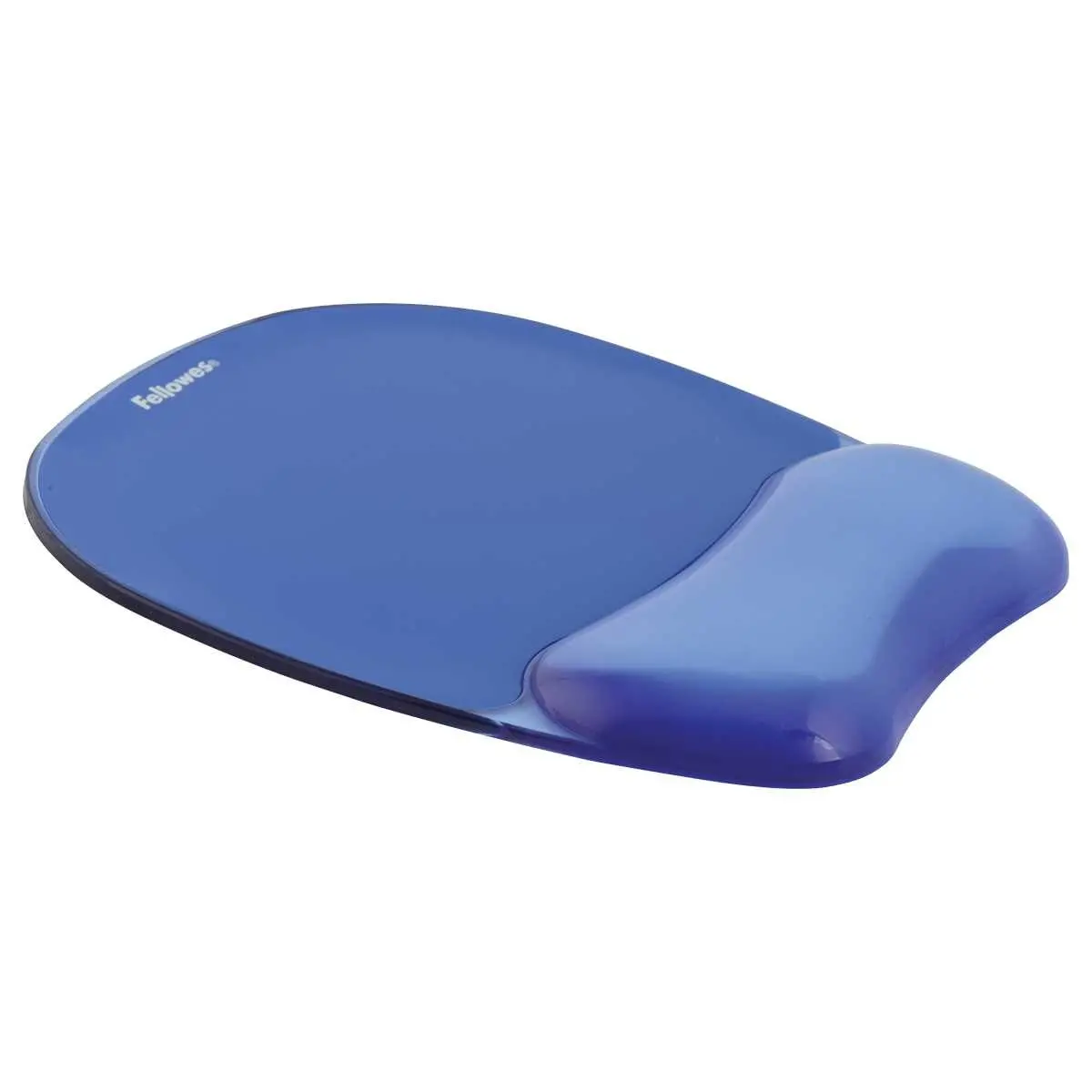 Gel muismat FELLOWES Crystal - blauw