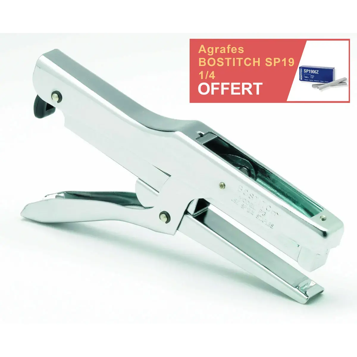 Verchroomde niettang P3 - Bostitch
