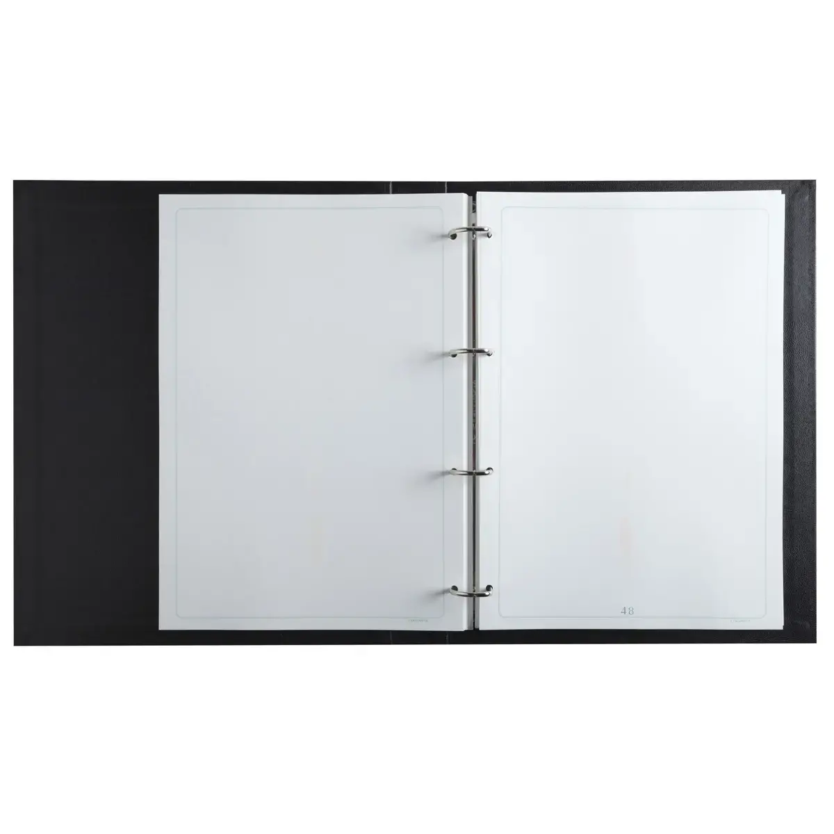 Bindwijze register 32 x 25 cm 4 ringen met navulling Algemene Vergaderingen (navulling 5419E) - Exacompta