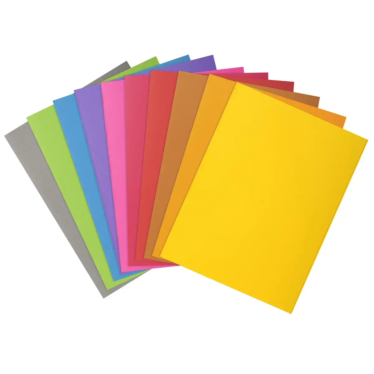 Pak van 50 ROCK'S 210 overhemden - 24 x 32 cm - Assortiment van kleuren - Exacompta