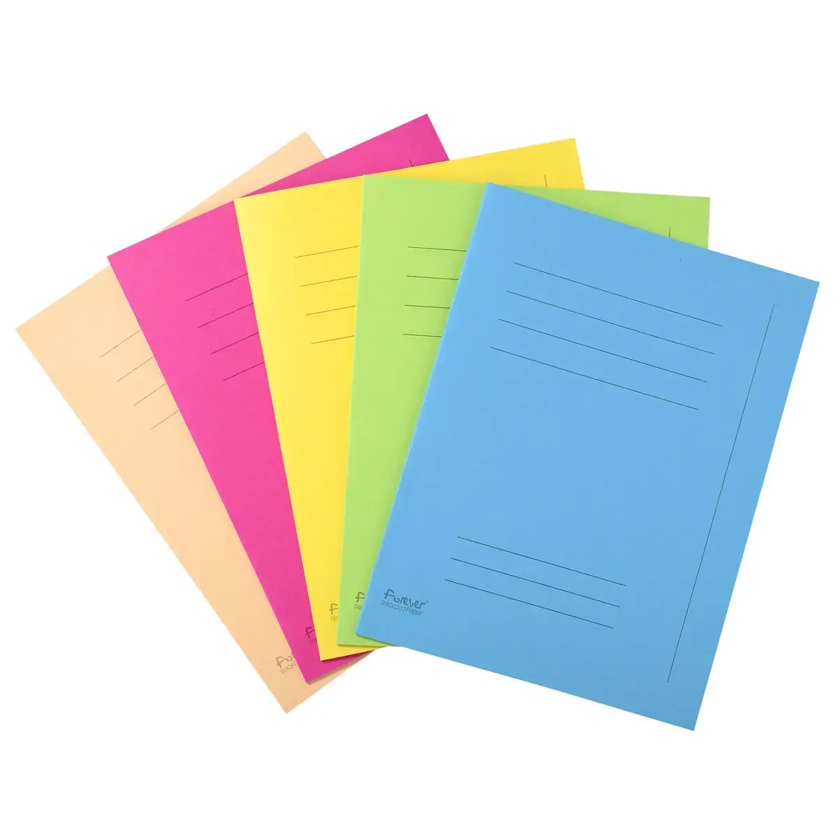 Pk 50 Mappen bedrukt FOREVER 220 Ass