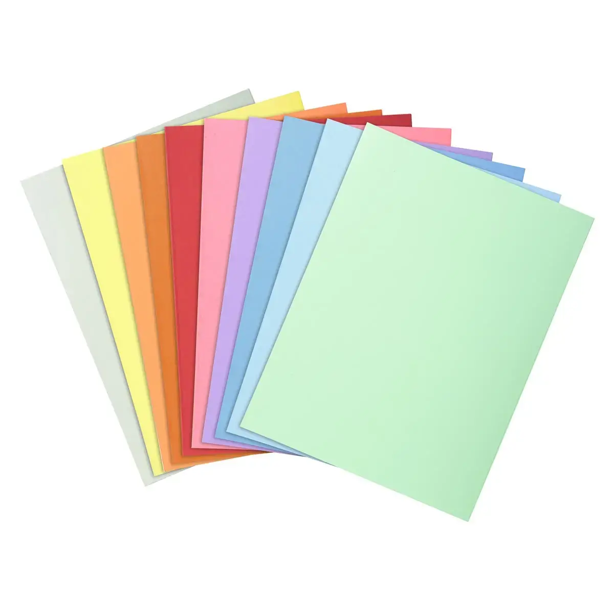Pakket van 10 SUPER 210 mappen - 24 x 32 cm - Gemengde kleuren - Exacompta