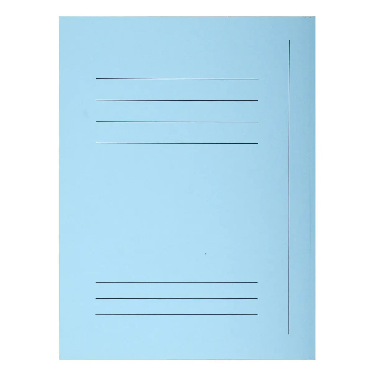 PK 50 map bedrukt SUPER 210 3 klep blauw