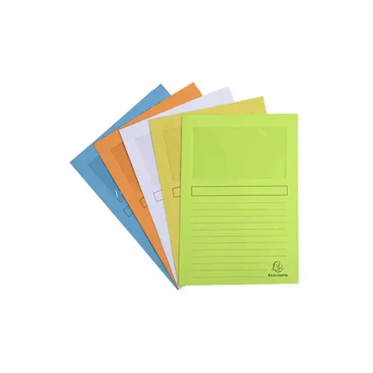 Pk 25 venstermappen FOREVER pastel kleur 