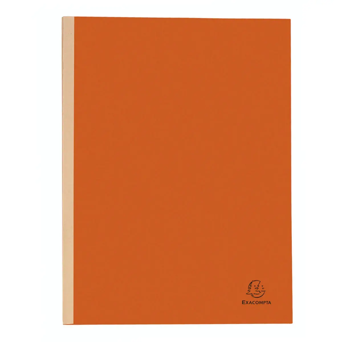 Pak van 25 Forever® 320 g/m2 katoenen rughemdjes - 24 x 32 cm - Oranje - Exacompta