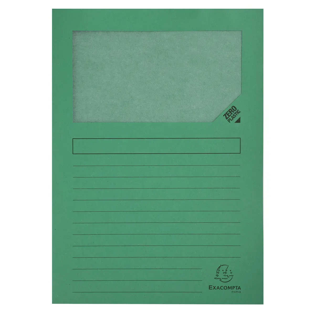 Pk 100 venstermappen FOREVER Groen