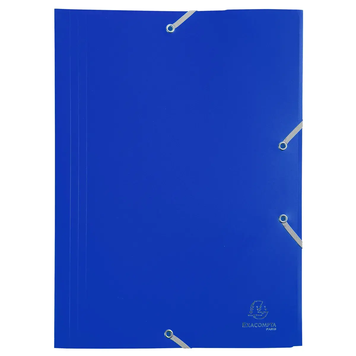 Elastomap PP opaak 3 klep blauw 