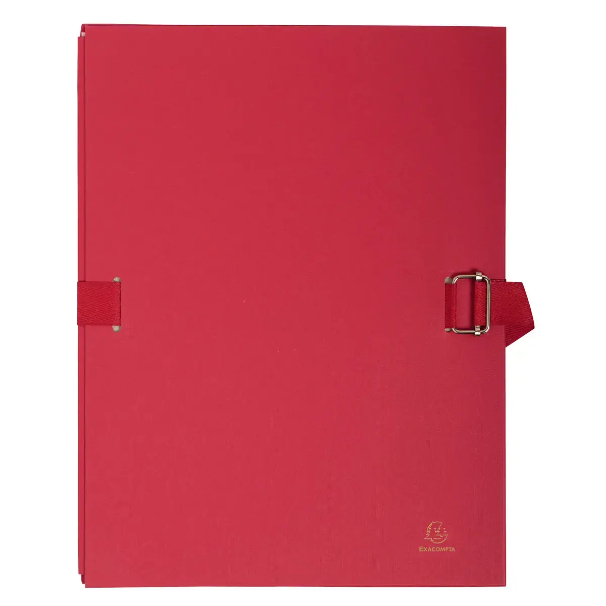 Map uitrekbare rug papier rood