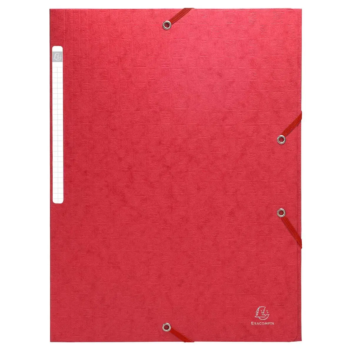 Elastomap glansk. Scotten 3klep rood