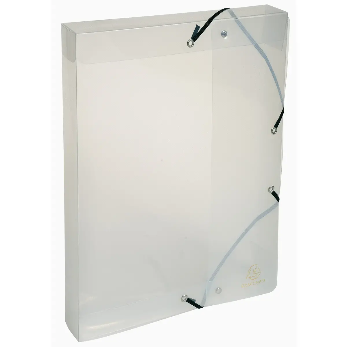 Klasseerdoos CRYSTAL PP rug 40mm transp. 