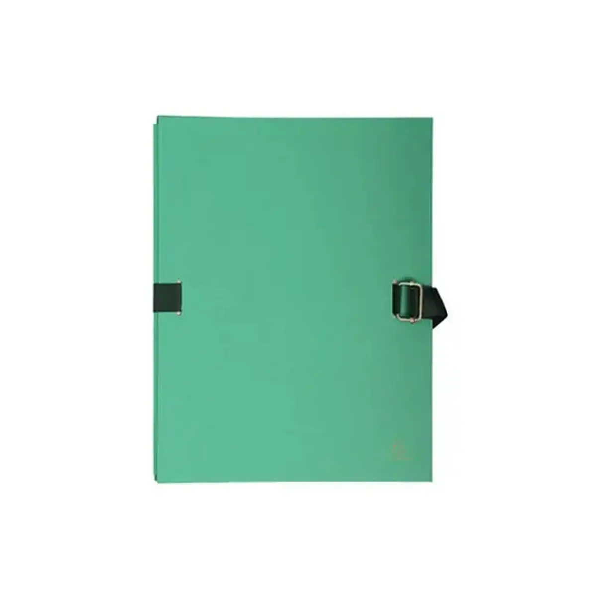 Map uitrekbare rug+klep papier li-groen