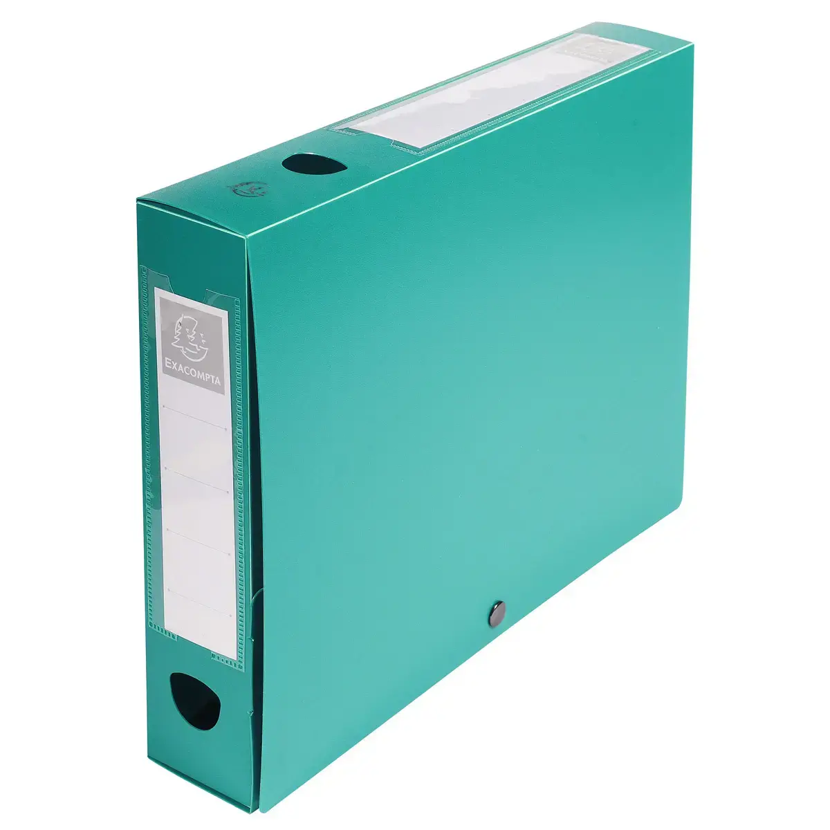 Klasseerdoos PP opaak rug 60mm groen 