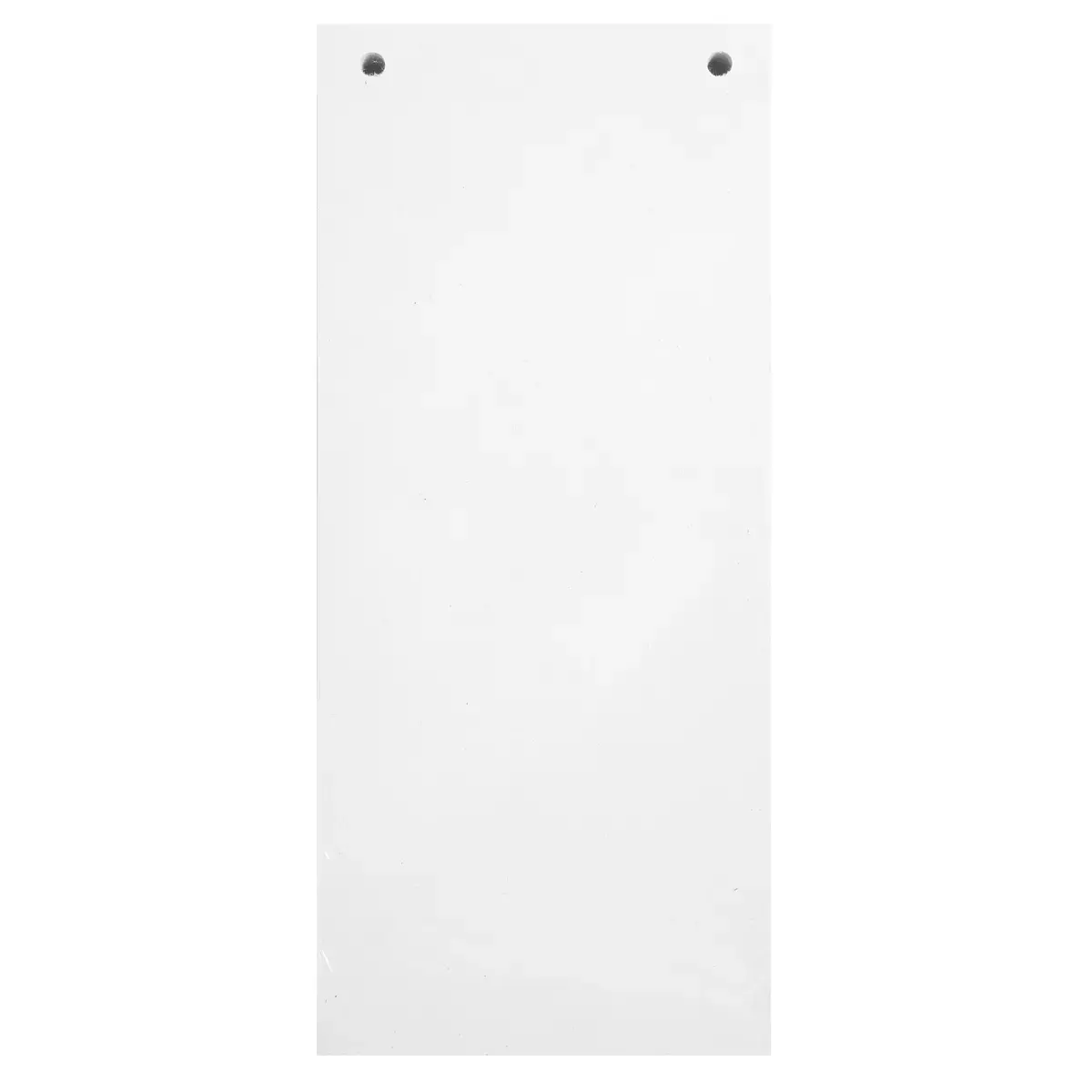 Pak van 100 effen horizontale tabbladen met perforatie - 105 x 240 mm - Wit - Exacompta 