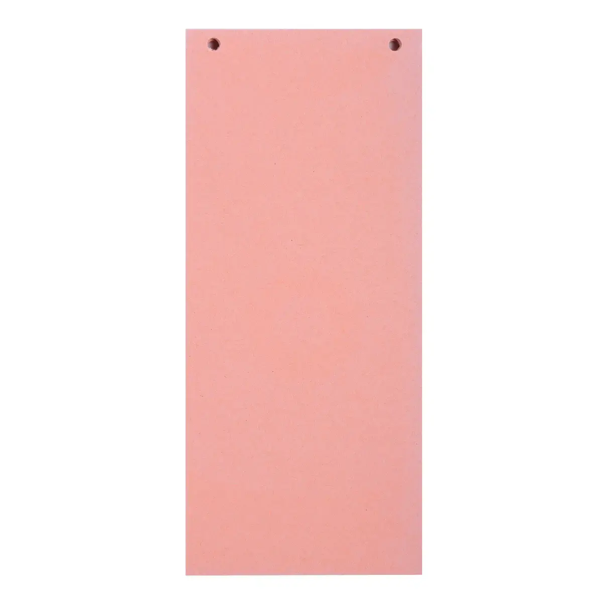 Pakket van 100 effen horizontale tabbladen met perforatie Forever - 105 x 240 mm - Roze - Exacompta 
