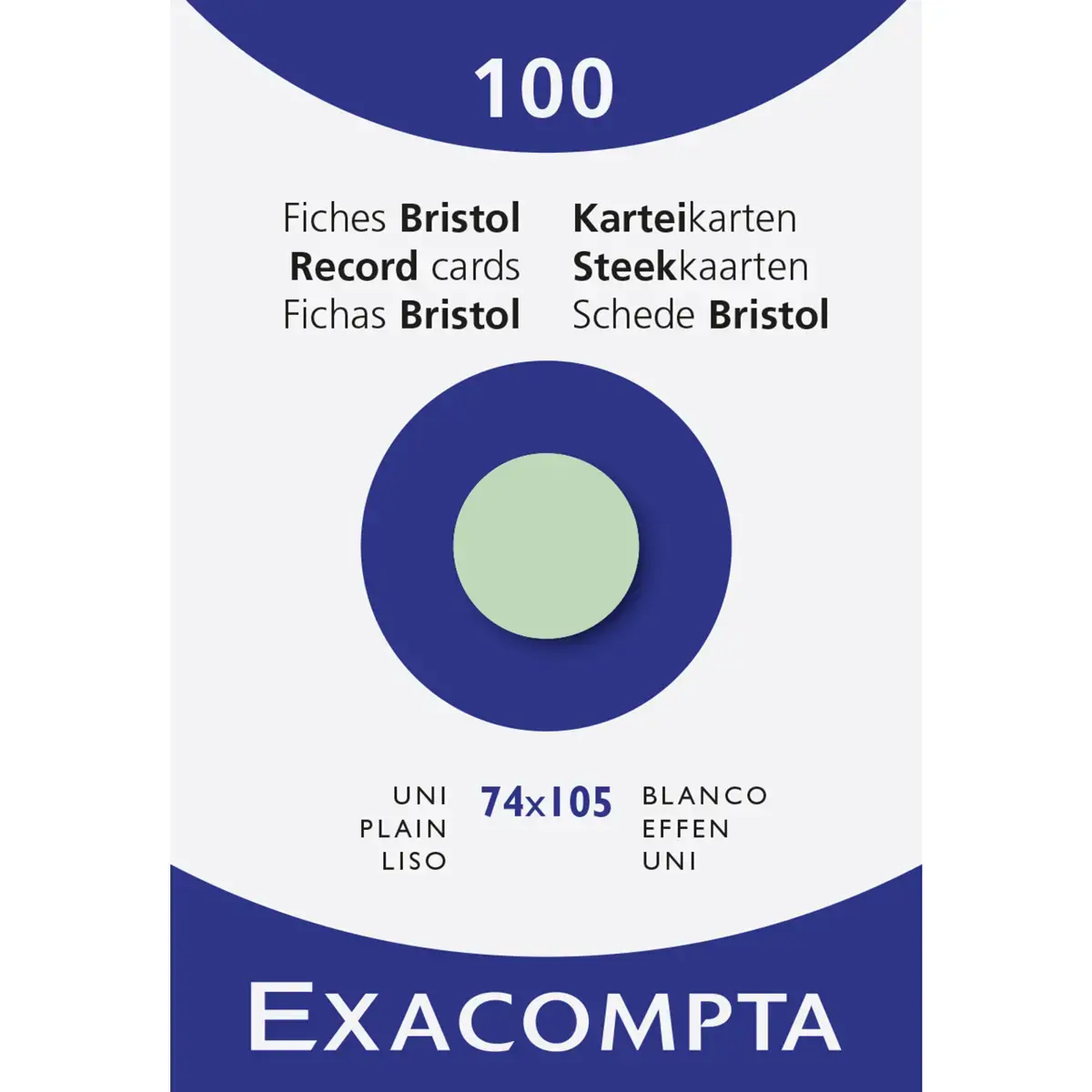 ETUI 100 F. BRISTOL GROEN 74/105 UNI