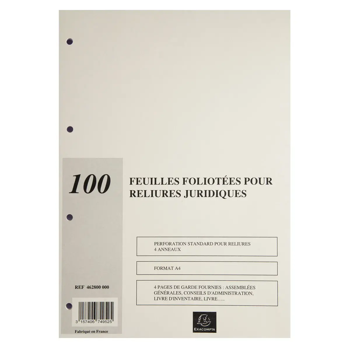 Vulling 100 vel A4 80g Juridisch 4R/6R