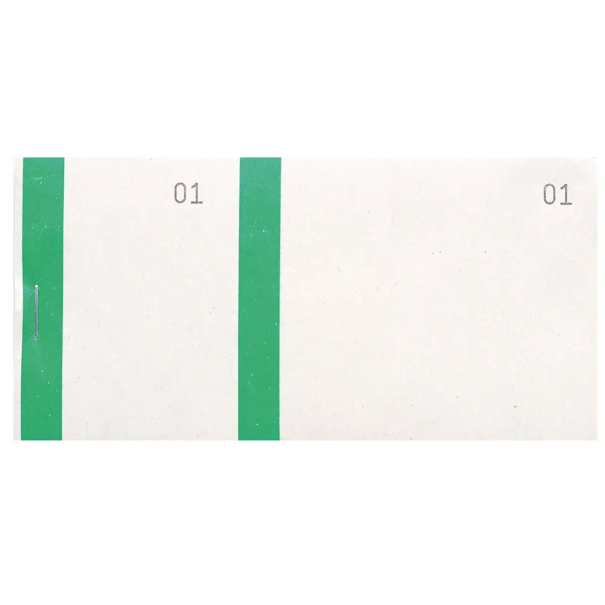 Tombolablok dub.nr 6,6x13,5 100bl groen