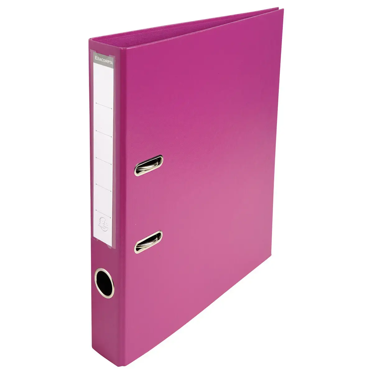 PVC A4 hefboomordner rug van 50 mm - Fuchsia - Exacompta 