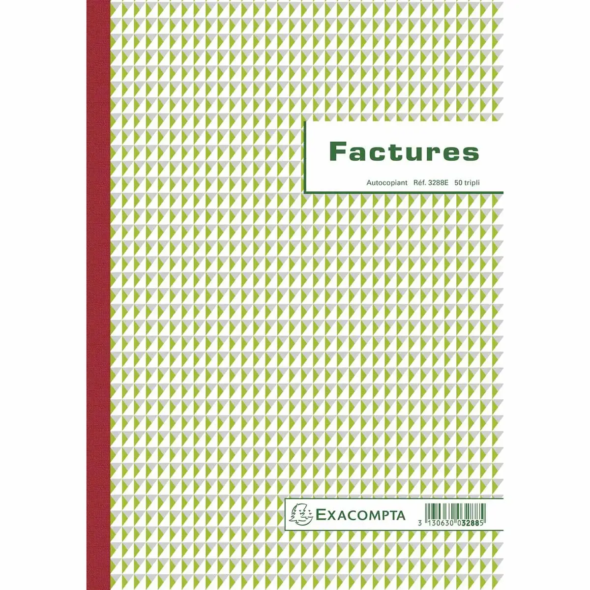 Meerdere facturen met vermelding van BTW 29,7 x 21 cm 50 vellen drielaags zelfkopiërend - Exacompta