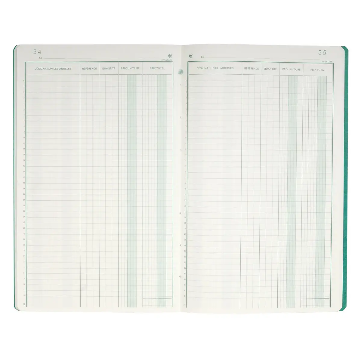 PIQ. 32/19,5 INVENTAIRE 80 PAGES 