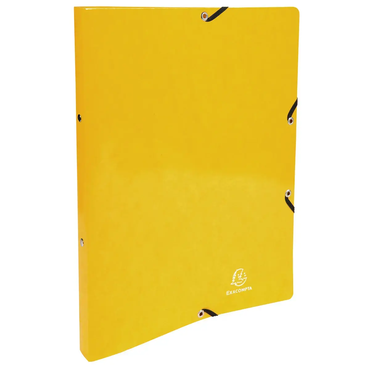 Elastiekmap 2 ringen 15 mm Iderama - A4 - Geel - Exacompta