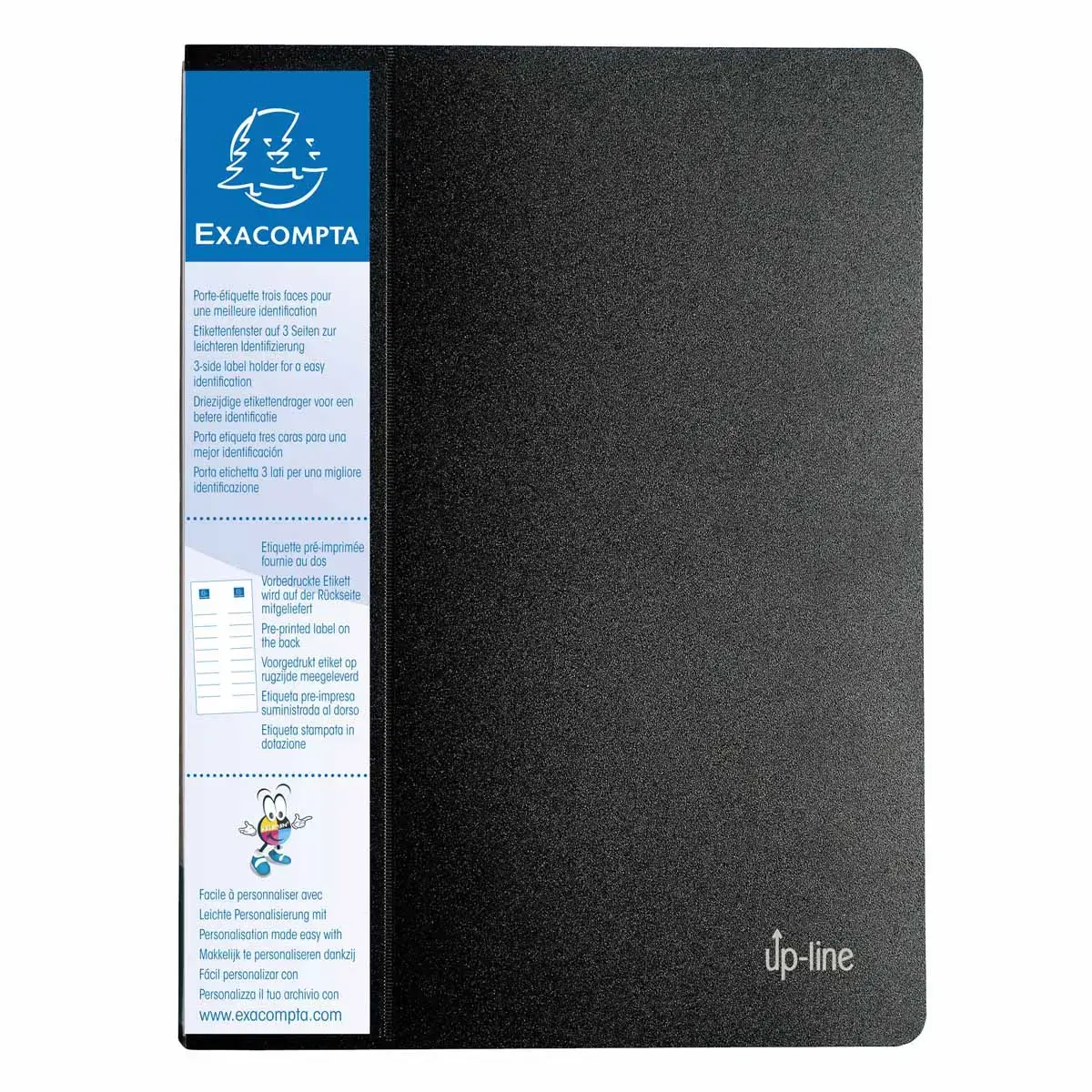 Showalbum UP-LINE  PP 60 tas A4 zwart 