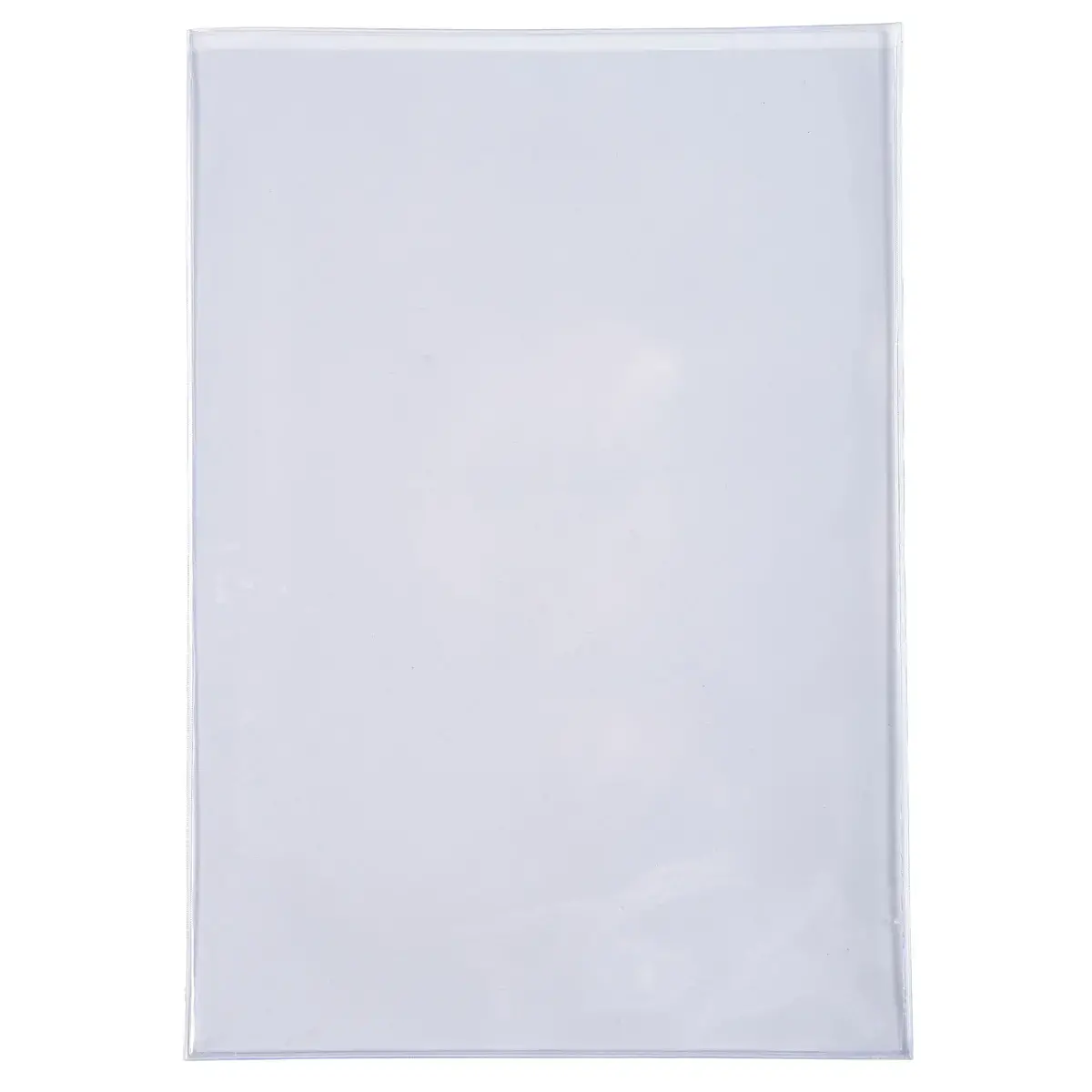 Zakje met 10 eenvoudige beschermhoezen van hoogwaardig PVC 30/100e - 24 x 32 cm - Kristal - Exacompta 