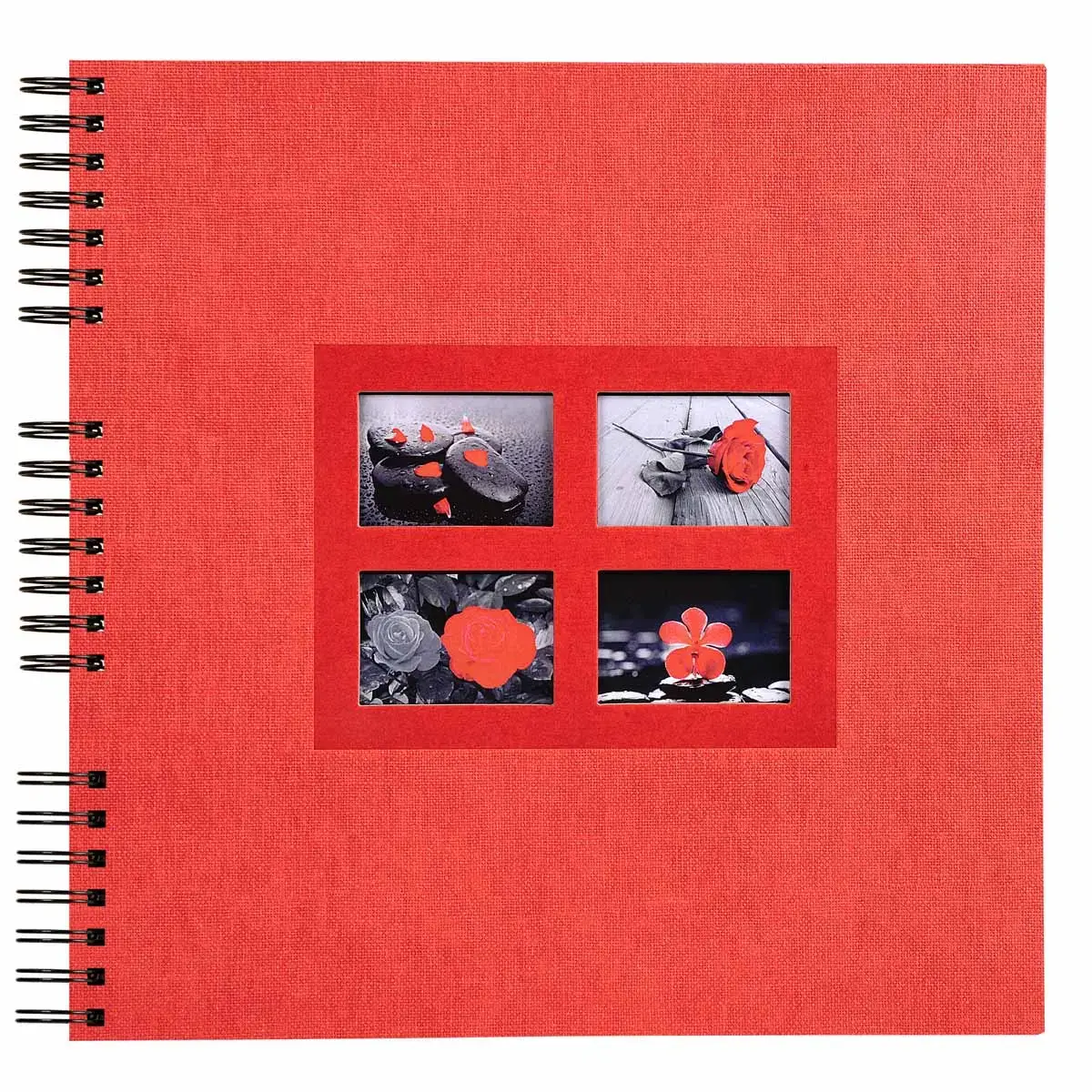Fotoalb PASSION 32x32cm 60bl rood
