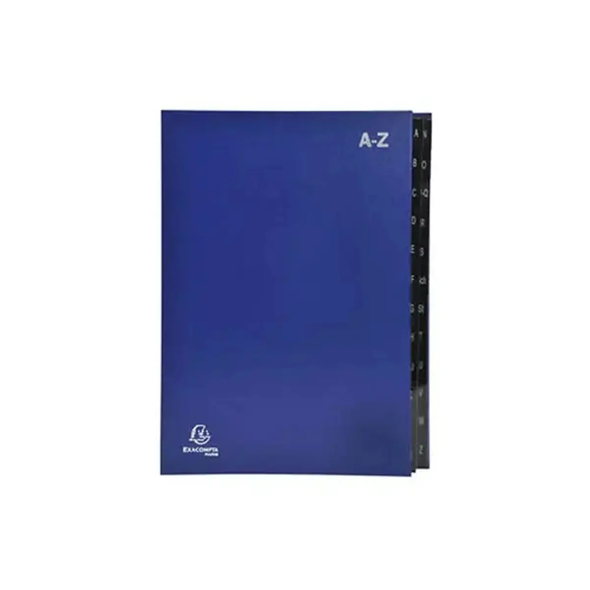 Economische starre sorteerder Ordonator 24 alfabetische vakken - 24 x 34 cm - Blauw - Exacompta