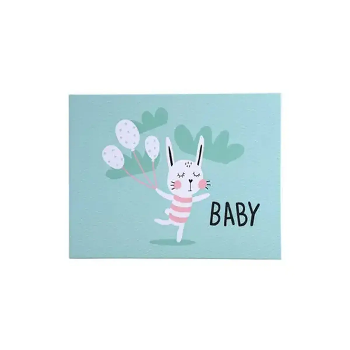 Album boek 30p. wit 28,5x22cm BABY groen 