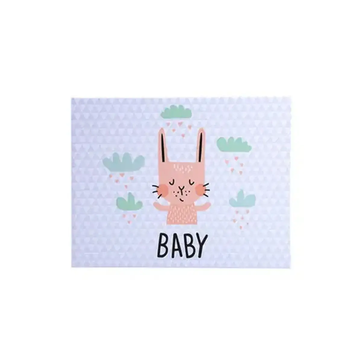Album boek 30p. wit 28,5x22cm BABY grijs