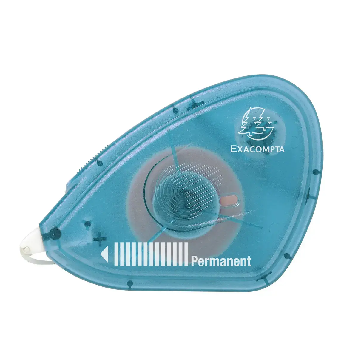 Permanent dubbelzijdig tape-afroller voor foto's - Lengte: 13m - Turquoise - Exacompta