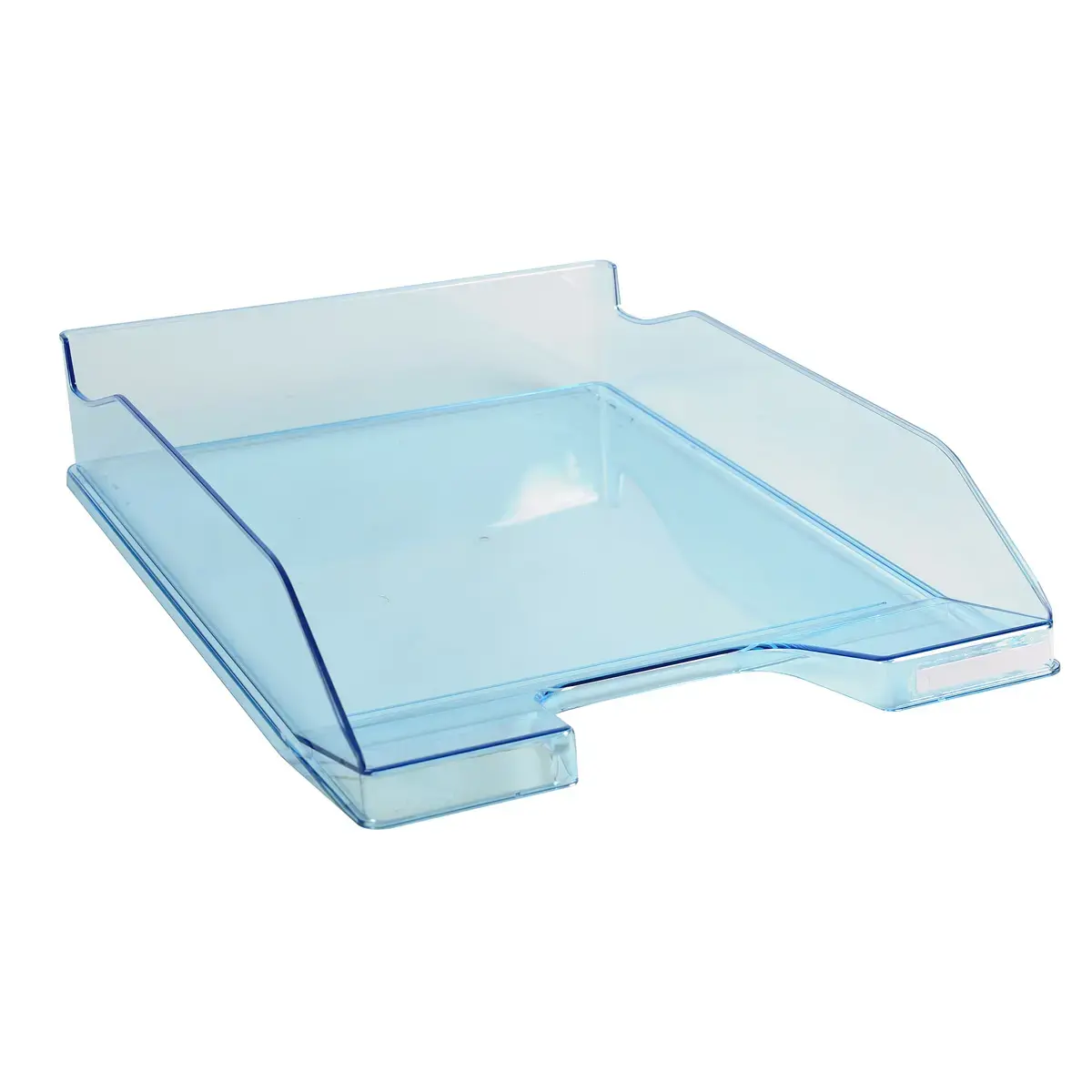 Postmand COMBO MIDI Violet doorschijnend - Turquoise transparant glanzend - Exacompta 