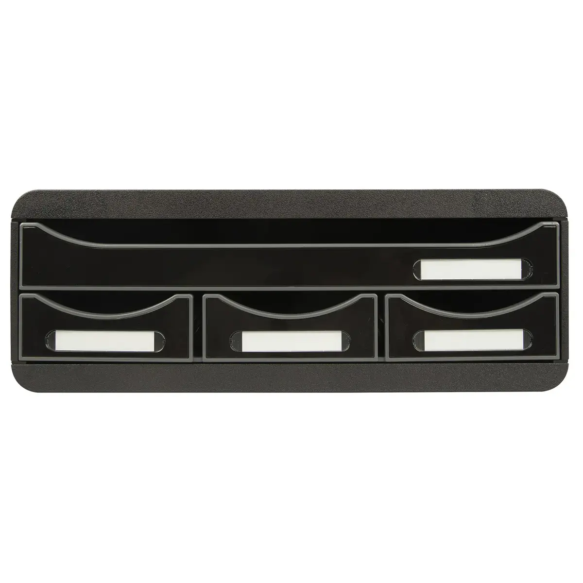 TOOLBOX MINI 4 lades zwart/zwart glossy